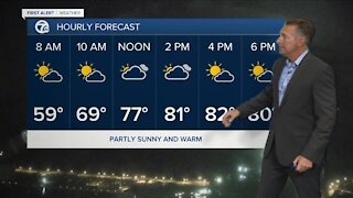 7 First Alert Forecast 5am Update, Monday, September 20