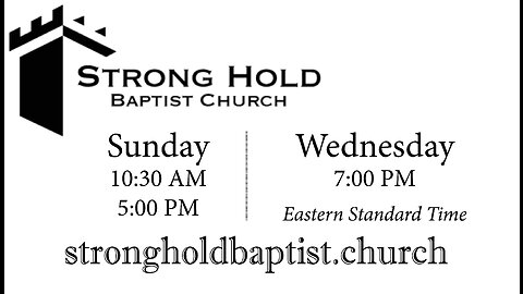 01.01.2023 (PM) Christian Maturity | Pastor Dave Berzins, Strong Hold Baptist Church