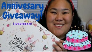 Anniversary Giveaway!