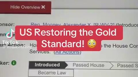 Gold Standard Restoration Act