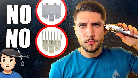 Self-Haircut WITHOUT 0.5 and 1.5 Guards | The WORST Way To Cut Your Own Hair