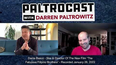 Dante Basco ("The Fabulous Filipino Brothers") interview with Darren Paltrowitz