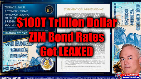 $100T Trillion Dollar ZIM Bond Rates Got LEAKED - Trump News - August 4..