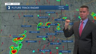 A Few Storms Friday