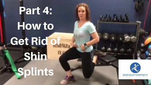 Part 4: How to Get Rid of Shin Splints - stretch for tight hip flexors | Dr K & Dr Wil