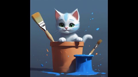 The Paw-some Paint Party - Short story 5