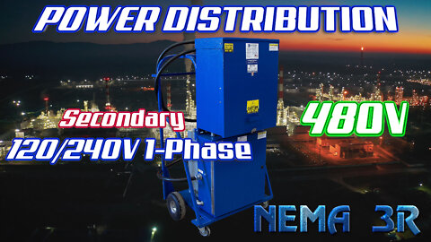 Power Distribution for Construction Sites & Maintenance - 480V to 120/240V