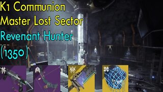 Destiny 2 | K1 Communion | Master Lost Sector | Solo Flawless | Hunter