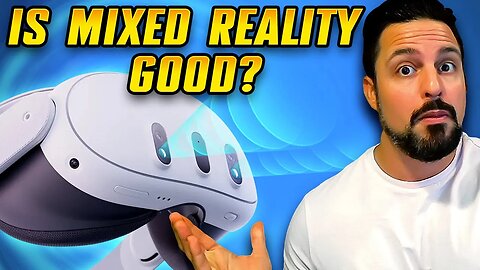 I'm LOSING IT with Quest 3 Mixed Reality - New VR News