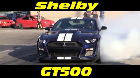 Drag Racing Shelby GT500 Wednesday Night Drags