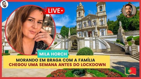 Morando em Braga com a família