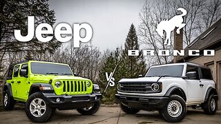 2021 Wrangler vs 2021 Bronco