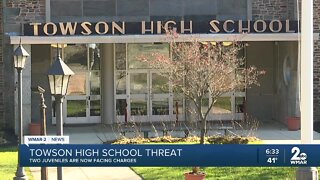 Suspect arrested in connection to Towson High School threats