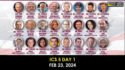 International Crisis Summit 5 -Day 1 Speeches (Feb 23, 2024)