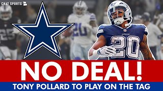Tony Pollard & Cowboys Do NOT Get Deal Done Before Franchise Tag Deadline | Cowboys News
