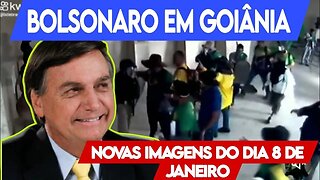 Bolsonaro em Goiânia, o povo lota as ruas e praças | Novas imagens do 8 de Janeiro