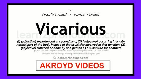 TOOL - VICARIOUS - BY AKROYD VIDEOS