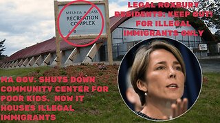 MA Governor & Boston Mayor Don't Care About Legal Roxbury Citizens - Illegal Immigrants Come First