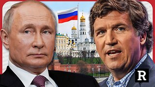 Tucker Carlson Goes to Russia for an Interview with Putin—Liberals' Heads Explode and Neocons CRY! | Redacted News