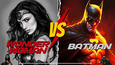 Wonder Woman vs Batman Amazing Battle