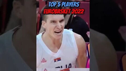 Top 5 Players of EuroBasket 2022 #shorts #eurobasket #fiba