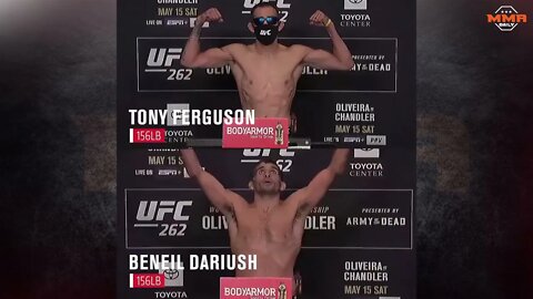 UFC 262: Tony Ferguson vs Beneil Dariush Official Weigh-in