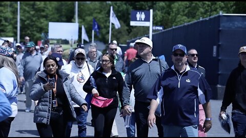 A one-of-a-kind fan experience at the PGA Championship at Oak Hill Country Club