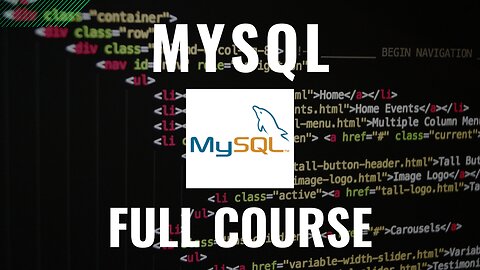 MySQL Full Course for free 🐬 (2023)