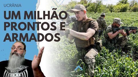 ZELENSKY ordena preparação para RETOMADA DO SUL e MILITARES apresentam UM MILHÃO DE SOLDADOS prontos