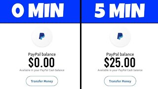 Ganhe $25 em Dinheiro no PayPal a Cada 5 Minutos Usando Seu Celular | Ganhar Dinheiro no PayPal 2022