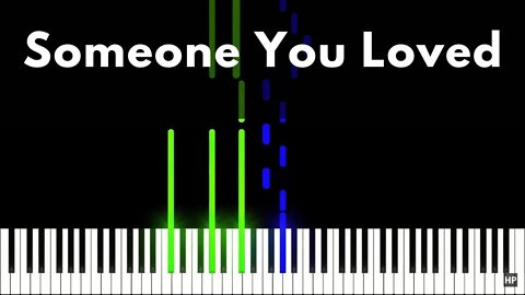 Someone You Loved Piano Tutorial