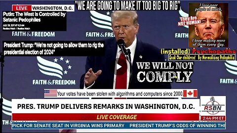 FULL SPEECH: President Trump Keynotes the Faith and Freedom Coalition's "Road to Majority" - 6/22/24