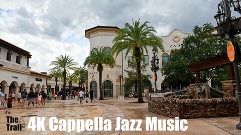 4K Cappella Jazz Music - Hello Sunshine | Florida | Walk Disney Springs Orlando FL | 20230715