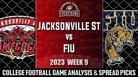 Jacksonville State vs FIU Picks & Prediction Against the Spread 2023 College Football Analysis