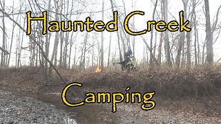 Camping Near A Haunted Creek! Halloween Special | In the Bush #96