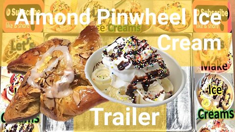 Almond Pinwheel Ice Cream Trailer