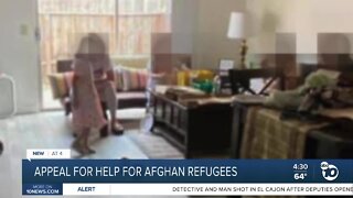 Group helping Afghan refugees makes plea for donations, volunteers