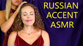 ASMR Scalp Massage & Whispers in Russian Accent, Hair Play, Scratching, Natural Curly Hair, Sleep