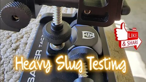 FX IMPACT M3 Slug testing with Heavy Liner Part 2