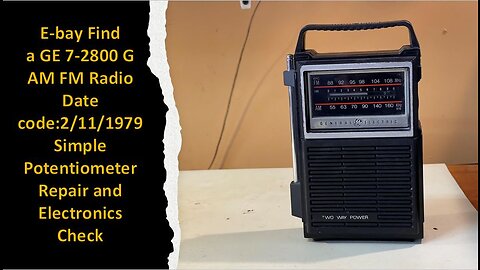 Vintage GE Radio Repair