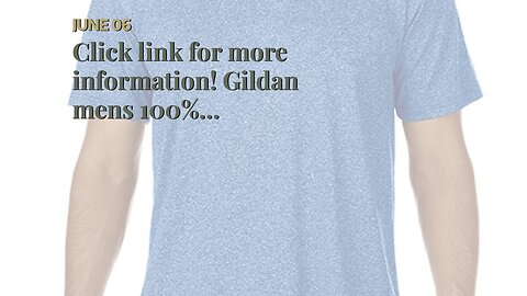 Click link for more information! Gildan mens 100% Polyester Moisture Wicking Performance T-shir...