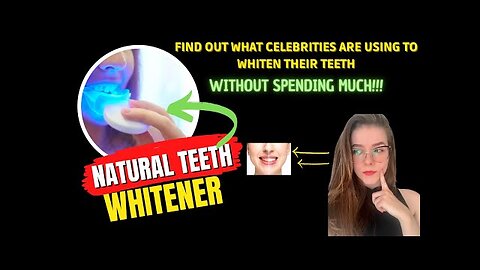 HOW TO WHITEN YOUR TEETH AT HOME - NATURAL TEETH WHITENER - REVIEWS