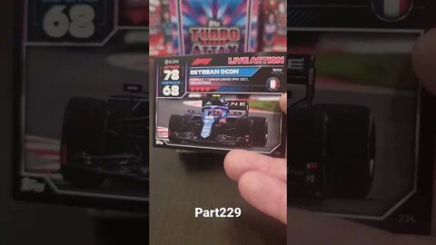 Topps Turbo Attax 2022 F1 Formula1 epic trading card opening best exclusive unboxing FRENCH GP2022