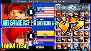 The King of Fighters 2002 (DREAMERS | Romance Vs. Jorivi test) [U.S.A. Vs. Ecuador]