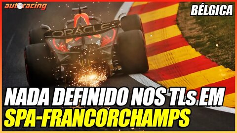 CHUVA E SEM DEFINIÇÕES NO TREINO LIVRE DO GP DA BÉLGICA EM SPA-FRANCORCHAMPS F1 2022