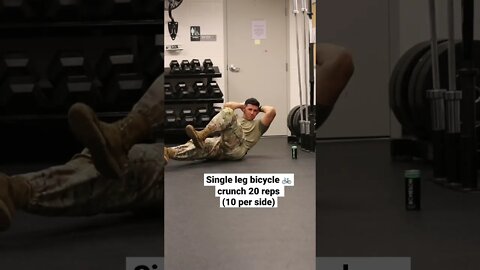 Ab exercises to build strength Army combat fitness test #shorts