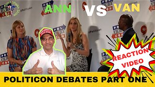 REACTION VIDEO: Politicon Debate Between Ann Coulter & Van Jones Part ONE