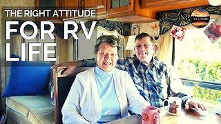 Canadian Couple - the Right Attitude for RV Life Year Round