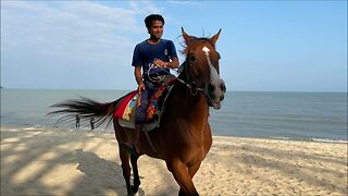 Batu Feringghi Beach and watersports in Penang Island Malaysia