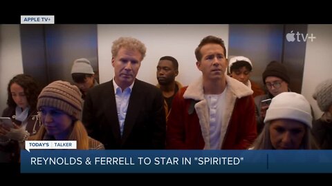 Today's Talker: Ryan Reynolds, Will Ferrel to star in new Christmas movie